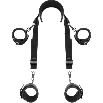 Set Bondage Fetish Submissive Menottes Poignets Chevilles