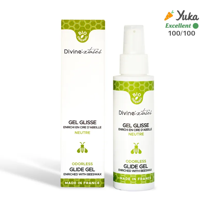 Lubrifiant Gel glisse neutre Bio Divinextases -