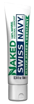 Lubrifiant Eau NAKED Swiss Navy 10ml