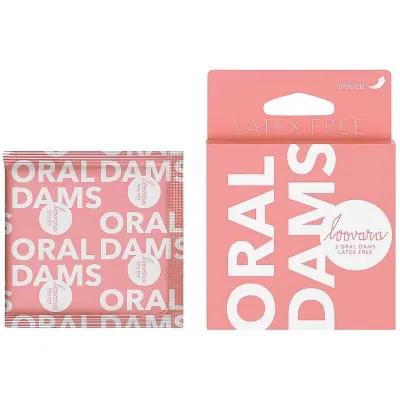 Digues Buccales Sans Latex Ultra-Minces 0,008 mm Lot de 3 - Loovara