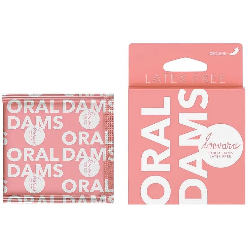 Digues Buccales Sans Latex Ultra-Minces 0,008 mm Lot de 3 - Loovara