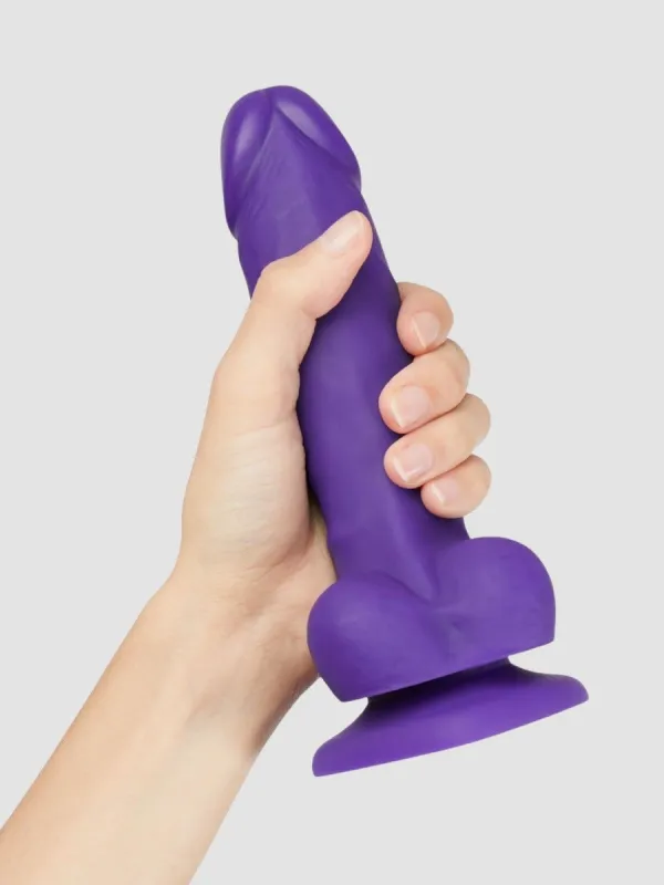 Gode ventouse réaliste Strap-on-Me violet L