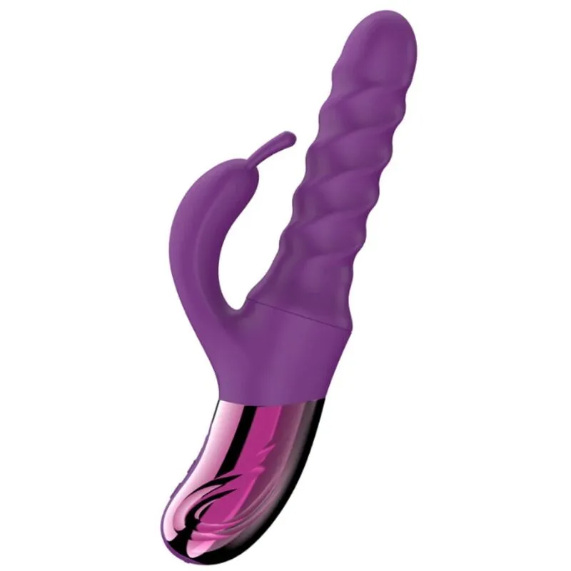 Vibromasseur Lapin Swirl Violet - She.E.O