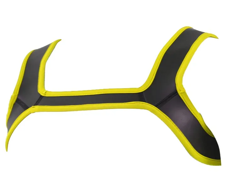 Harnais en néoprène NEO HARNESS Noir-Jaune