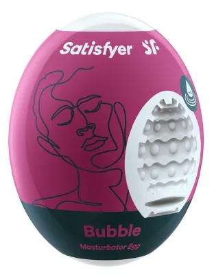 Oeuf de masturbation SATISFYER Bubble