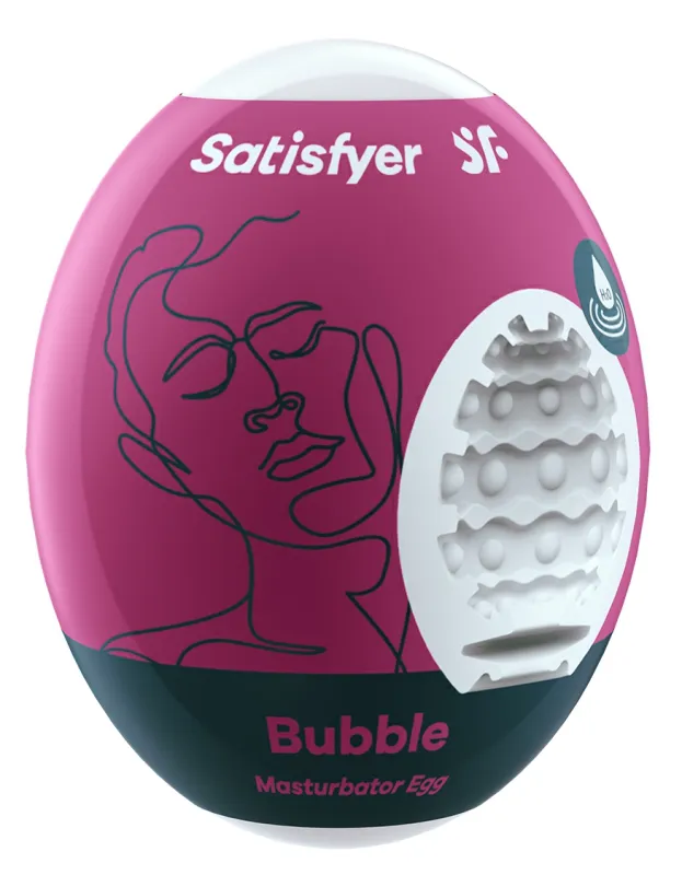 Oeuf de masturbation SATISFYER Bubble