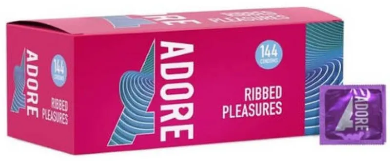 Préservatifs Texturés ADORE x144