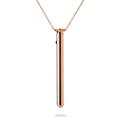 Collier vibromasseur Vesper 2 Or Rose - 9 cm