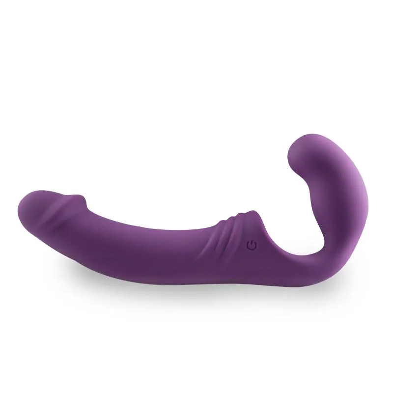 EasyToys - Gode-ceinture vibrant sans harnais - Violet