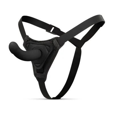 Easytoys Fetish - Gode ceinture lisse - Noir