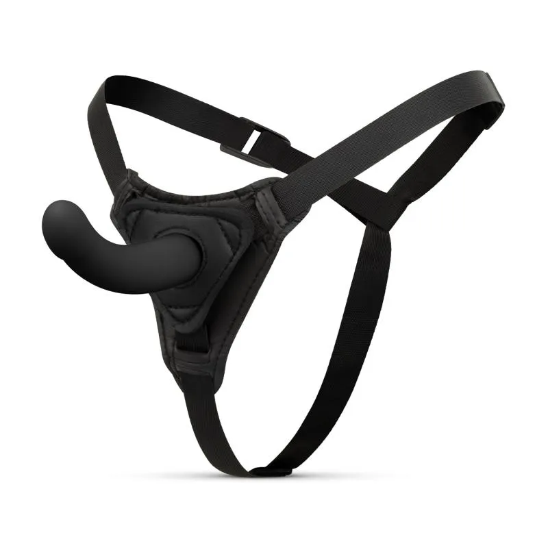 Easytoys Fetish - Gode ceinture lisse - Noir