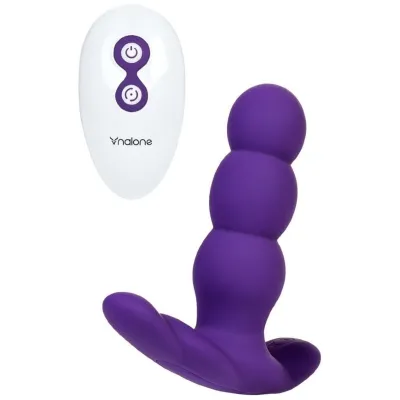 Plug anal vibrant télécommandé Pearl lilas - Nalone