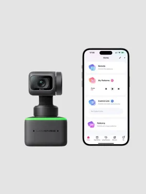 Webcam connectée AI 4K Lovense