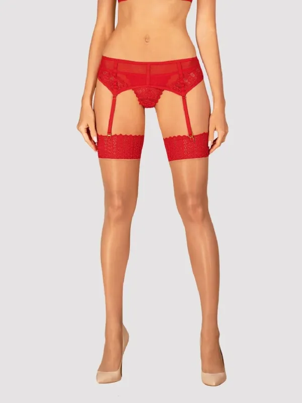 Bas Ingridia rouge