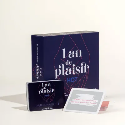 Jeu de cartes à gratter Un An de Plaisir HOT -