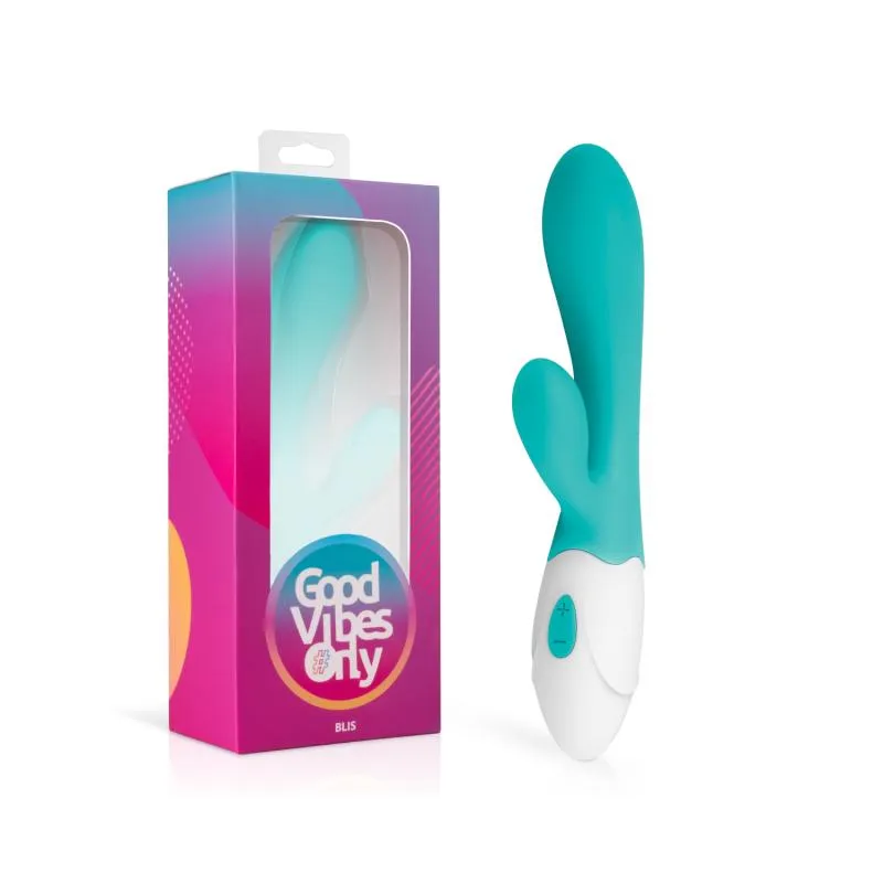 Good Vibes Only - Vibro rabbit "Blis" - Turquoise