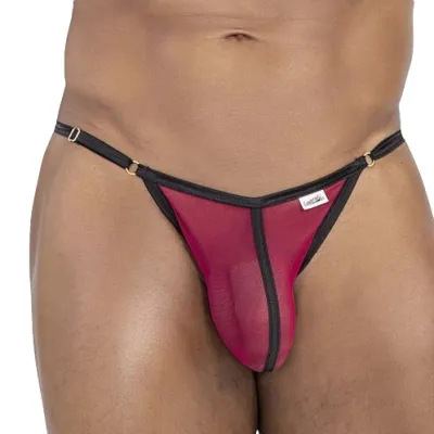 CandyMan String fin OSHI Bordeaux