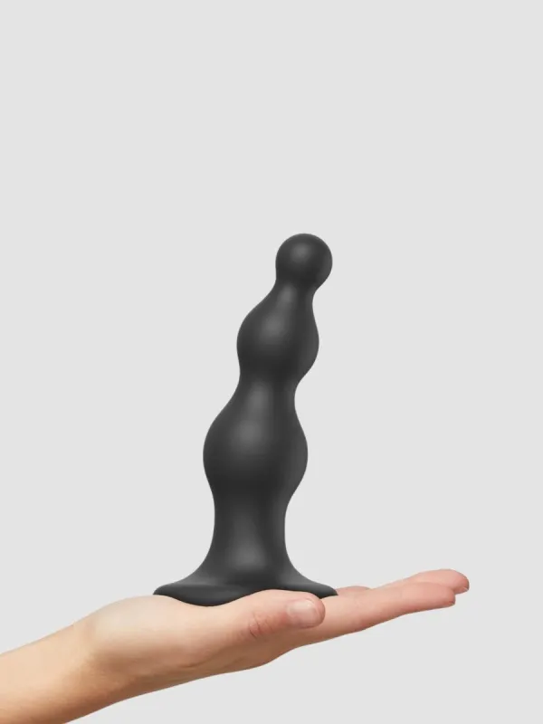Dildo Plug Anal Beads noir L