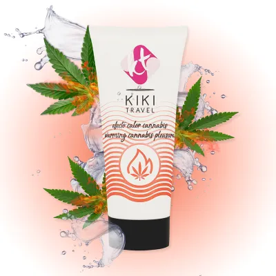 Lubrifiant chauffant Cannabis 50ml - Kikí Travel