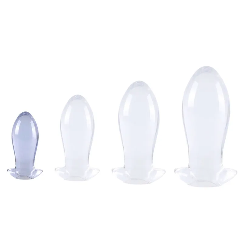 Plug EGG CLEAR S 9 x 4cm Transparent