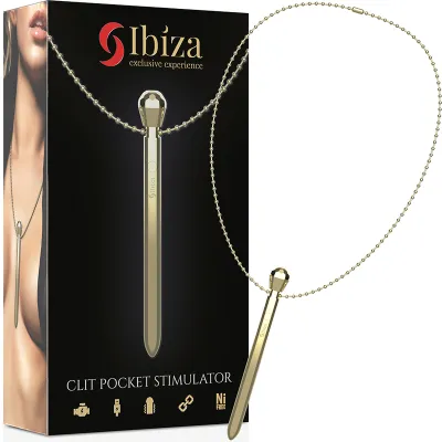 Stimulateur Clitoridien de Poche Ibiza Doré - Ibiza