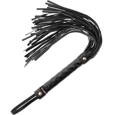 Martinet BDSM Begme Cuir Végétalien Noir - Begme