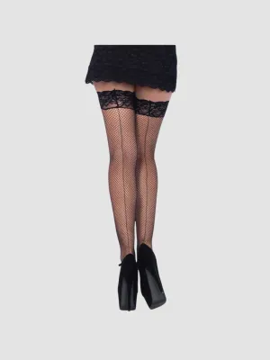Bas Arabesques 9035 Résille Couture Noirs