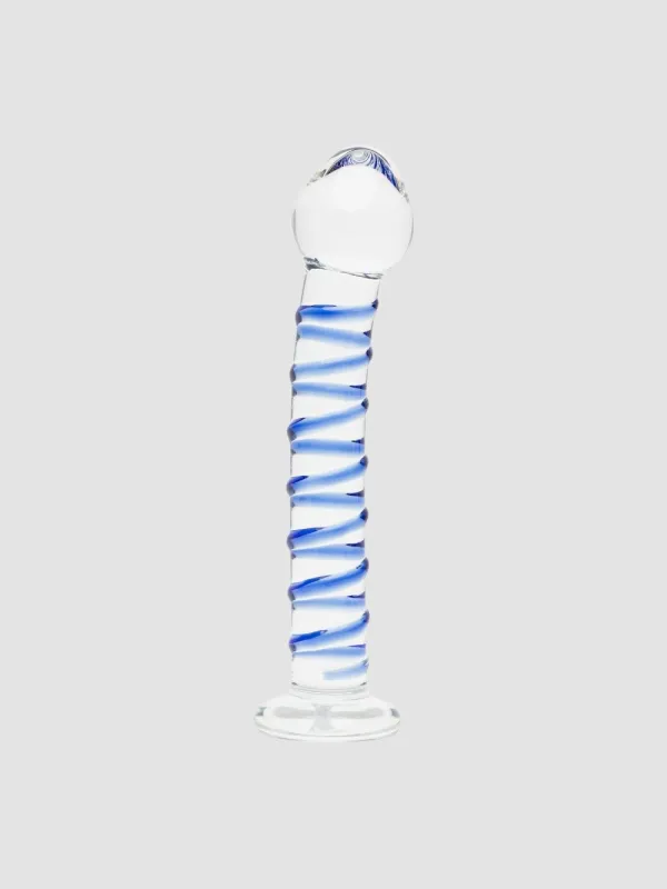 Dildo en verre à spirale Sensual Glass