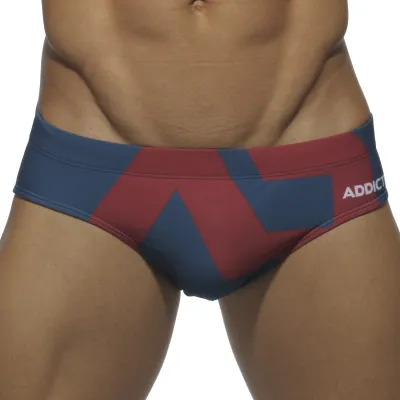 Shorty de bain Logo Giant AD Bleu marine