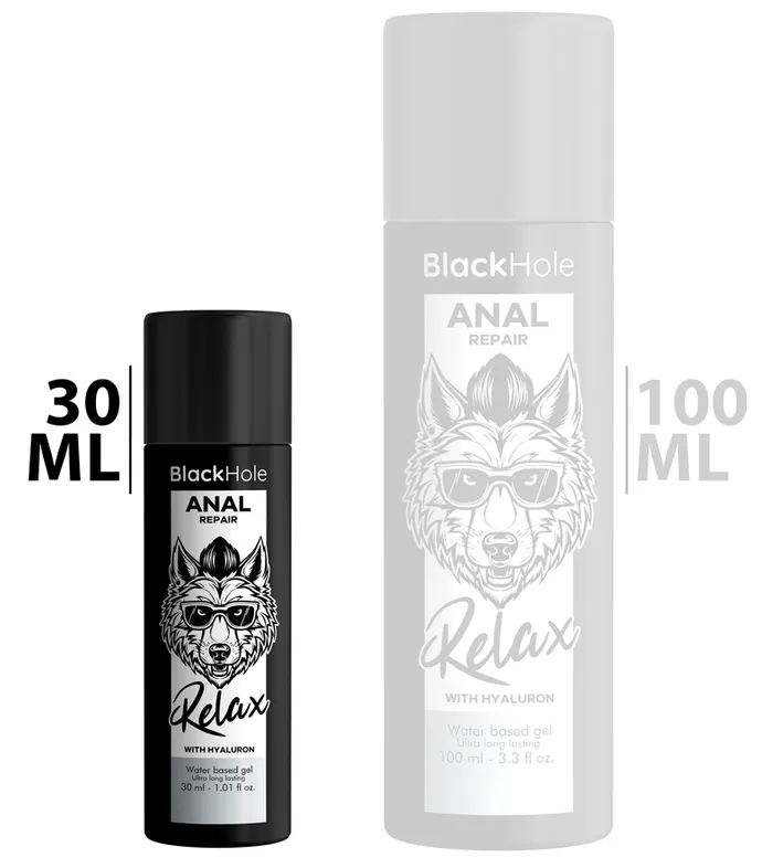 Lubrifiant Eau ANAL REPAIR Black Hole 30 ml