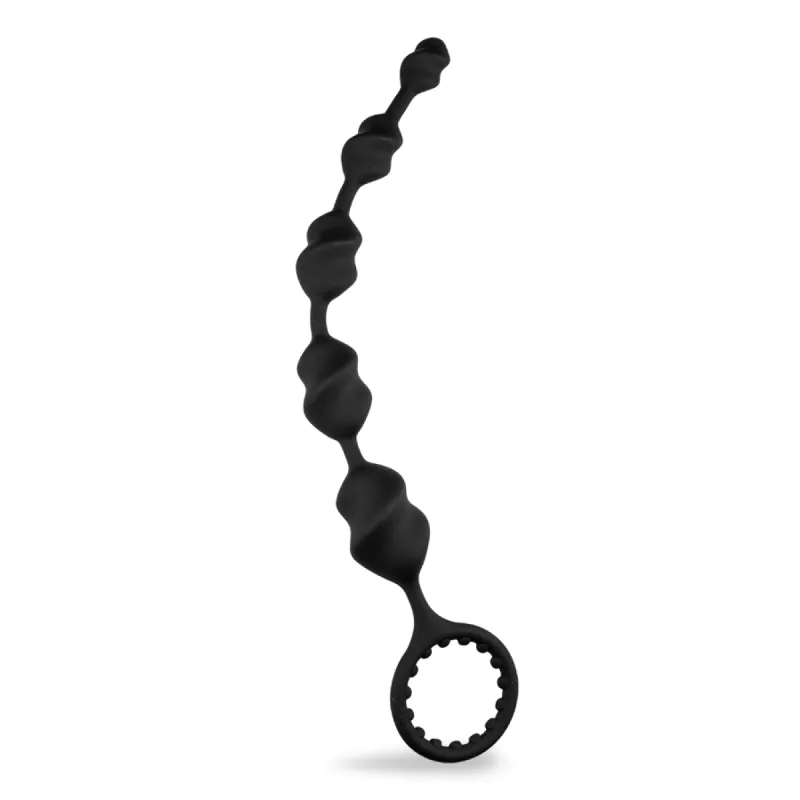 Plug anal chapelet et anneau Lala