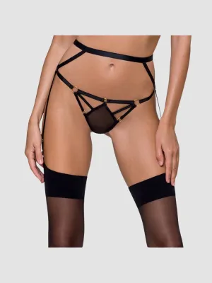 Porte-Jarretelles Meggy Noir Devil Collection