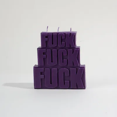 Bougie Fuck Fuck Fuck Passage du Désir -