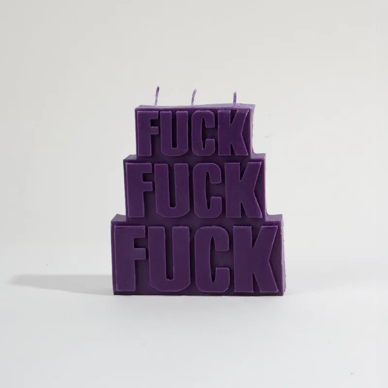Bougie Fuck Fuck Fuck Passage du Désir -