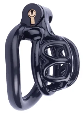 Cage de chasteté courte LYFY 4 x 3.3cm Noire