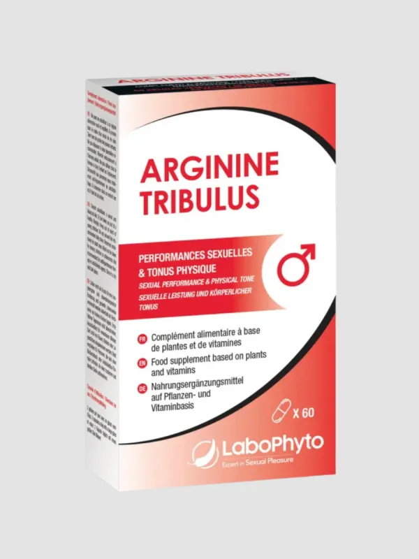 Complément alimentaire Arginine Tribulus pour homme 60 gélules