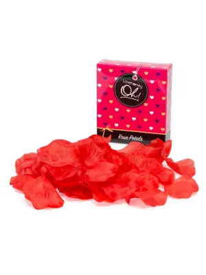 Pétales de Roses Rouges Romantiques Oh!