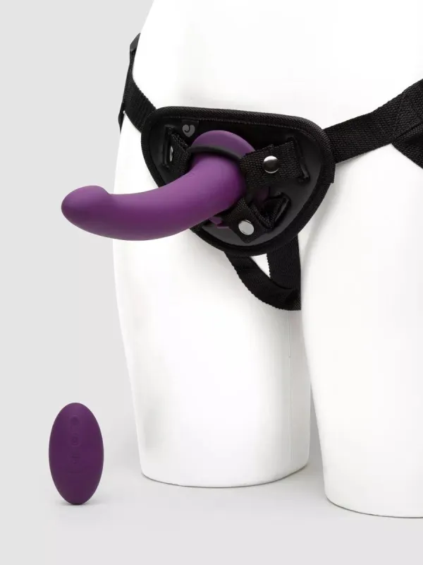 Kit gode ceinture vibrant télécommandé Luxury Desire