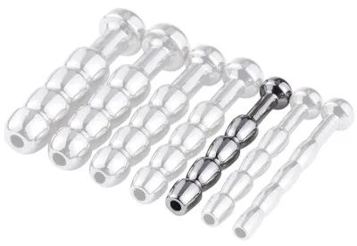 Plug d'urètre percé COCK TOP L 4.5cm - Diamètre 7mm