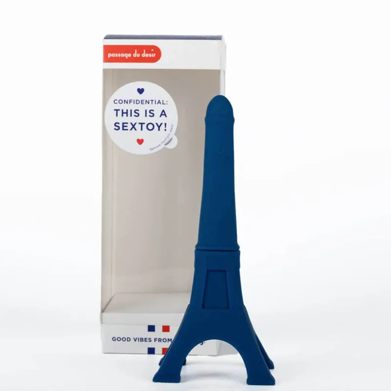 Tour Vibrante - totale 7,5 cm, doigt vibrant 2,5 cm Bleu
