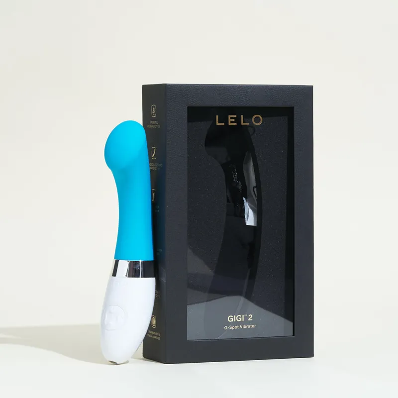 Vibro Gigi 2 de Lelo - 16,5 cm Bleu