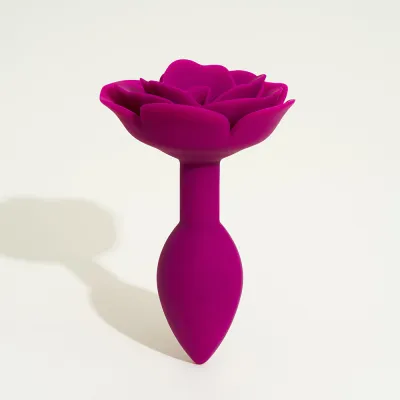 Plug anal silicone Roses Love to Love - insérable 8,5 cm