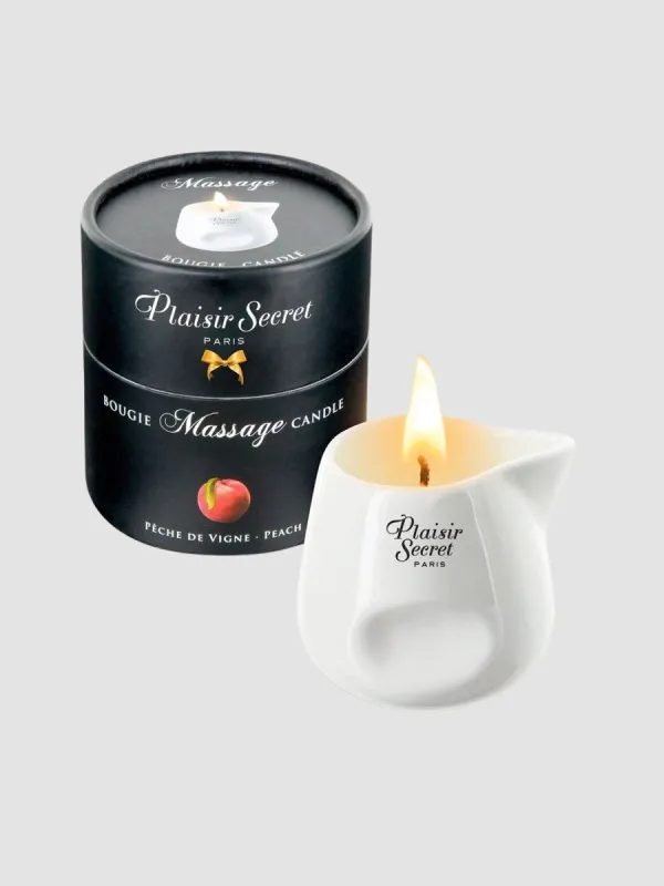 Bougie de Massage Pêche de Vigne