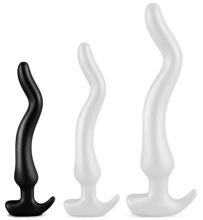 Plug long NOTH CURVE S 25 x 4 cm Noir