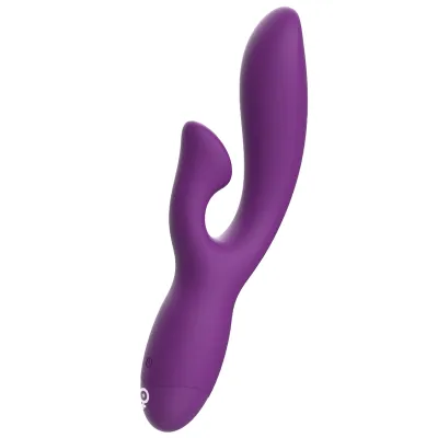 Vibromasseur flexible avec stimulateur clitoridien Rewofun - Rewolution