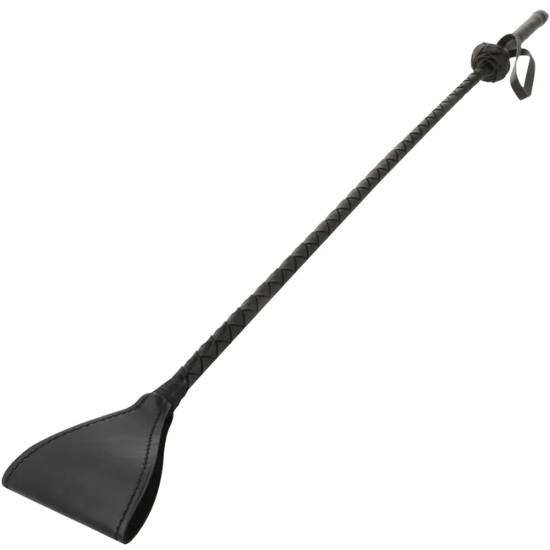 Cravache BDSM 60 cm noire - Darkness