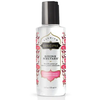 Gel Embrassable Divine Nectars Fraise 150ml - Kamasutra