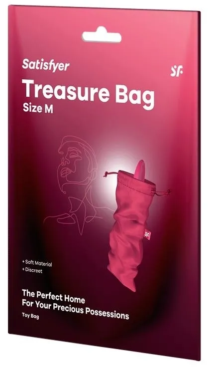 Pochette de Rangement TREASURE BAG M Rose