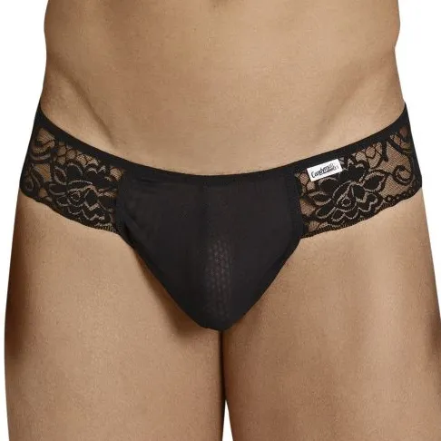 String Dentelle TEOLT Noir