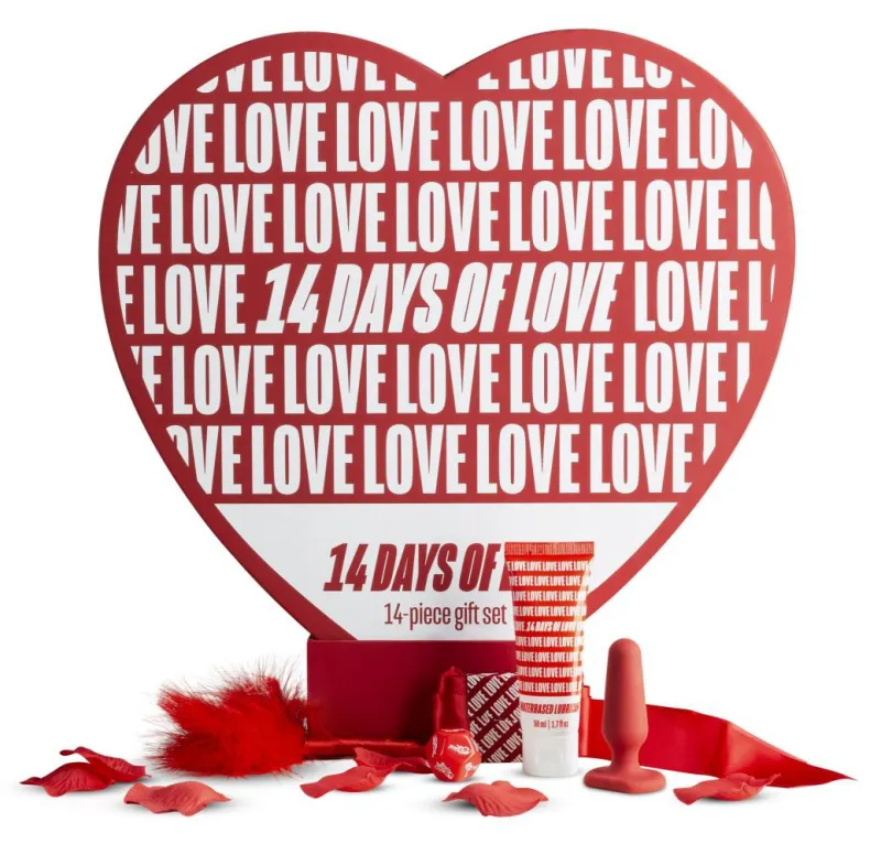 Coffret Coeur 14 Jours - 14 Accessoires